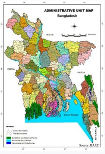 বাংলাদেশের মানচিত্র উপজেলাসহ pdf