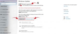 উইন্ডোজ ১০ আপডেট করার নিয়ম