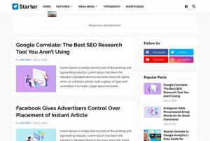 ব্লগার নিউজ টেমপ্লেট