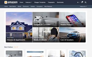 বাংলা নিউজ পেপার ব্লগার টেমপ্লেট