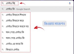 কী ওয়ার্ড কাকে বলে