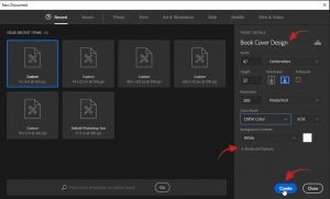বইয়ের প্রচ্ছদ তৈরির নিয়ম