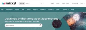 mixkit -কপিরাইট ছাড়া ভিডিও সাইট